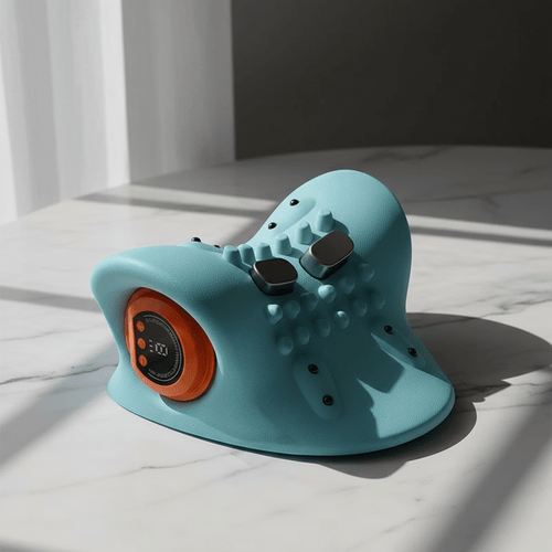 Vividro™ Pro — Neck Massager | TENS + Heat | 15 - Min Daily Relief - vividro